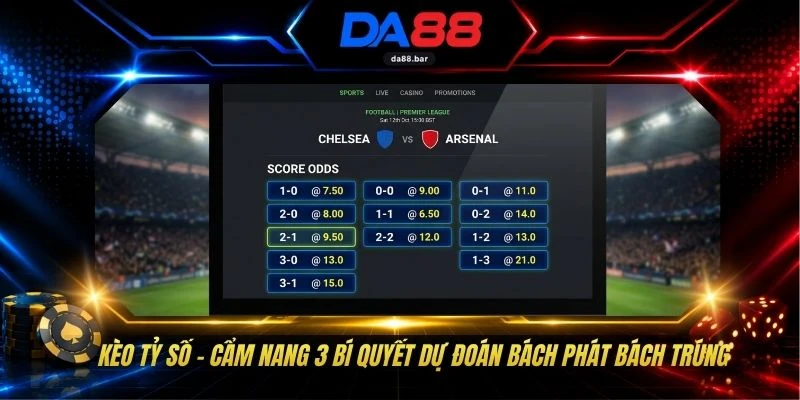 Kèo Tỷ Số - Cẩm Nang 3 Bí Quyết Dự Đoán Bách Phát Bách Trúng