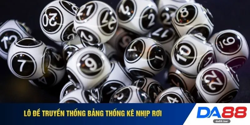 Lô đề truyền thống bảng thống kê nhịp rơi 