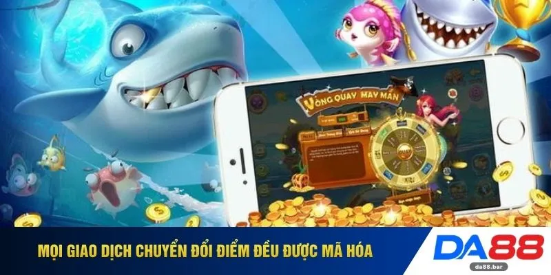 Mọi giao dịch chuyển đổi điểm đều được mã hóa 