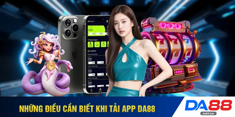 Những điều cần biết khi tải app DA88